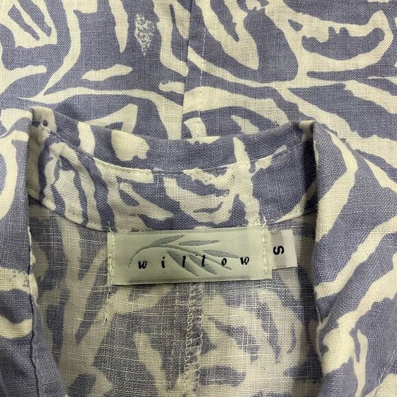WILLOW 100% Linen Blouse - Picture 4 of 7